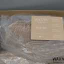 WDCOZY Velvet California Oversized Cal King Size Quilt Set - Brown Taupe Tan Camel Striped Pick Stitch Soft Lightweight Bedspread, Channel Farmhouse Country Coverlet, Warm Thin Comforter, 3 Pieces