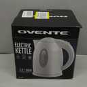 OVENTE Electric Kettle, 1.7L Fast Boiling Water Heater for Coffee or Tea, BPA Free with Water Level Gauge, Auto Shut-Off, Boil-Dry Protection, Indicator Light and Removable Filter, White KP72W