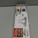 Barkan Universal Soundbar Mount, Adjustable Bracket for Mounting Above or Under The TV, Sizes 13-80 inch, Fits Most of Sound Bars Up to 14 lbs, Easy Assembly Black