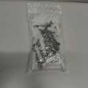 M4 Black Wood Screws Kit 80  pcs Phillips Flat Head Self-Tapping Drywall Screws Assortment with Screw Anchors Set for DIY Projects and Electronic Accessories