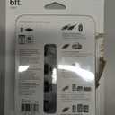 GE Universal USB 2.0 Adapter Kit, 6ft. A Male to A Female Extension Cable, 4 Adapters Included: A Male to B Male, 4 Pin, 5 Pin, A Male to Micro USB, 33758