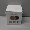 10Pcs Self Adhesive Felt Board Tiles Hexagon Bulletin Board for Walls, Felt Cork Pin Board for Pictures Photos Memos with Push Pins (Color D)