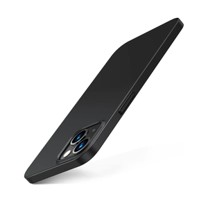 TORRAS Slim Fit for iPhone 14/13 Case, Ultra-Thin Sturdy Protective Cover with Anti-Scratch & No Fingerprint Hard Plastic Super Slim Phone Case for iPhone 14/13 (6.1"), Chimney Black