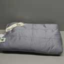 YOUR MOON Summer Lightweight Wool Comforter - Breathable & Thin Duvet Insert for Hot Sleepers, 100% Australian Wool Filling 100gsm with Pure Cotton Shell-Queen Size (Gray)