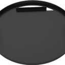 Weber RustResistant 22" Round Griddle Insert PreSeasoned Carbon Steel with Handles, EdgetoEdge Cooking Surface, Fits 22" Weber Kettle Grills