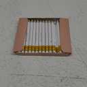 Markt Mini Pencils for Bridal Shower Games, Bridal Shower Pens, Heart Pencils, Small Pencil Set For Prizes, Game Winner Gifts (White)
