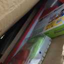 Double Sided Chalk & White Board Magnetic Art Easel for Kids, Adjustable Height Wooden Easel with Alphabet Numbers, Paper Roll, Educational Toys for Toddlers