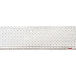Extreme Max 3005.5262 Hinged Aluminum Trailer Door Slider Plate - 36", Silver