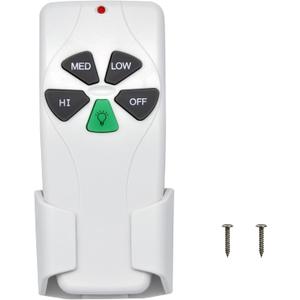 Ceiling Fan Remote Control Replacement for Harbor Breeze Hampton Bay,3-Speed Light Dimmer 303.9MHz Compatible with FAN-11T L3HFAN11T 35T1 CHQ8BT7030T UC7030T CHQ7030T 2AAZPFAN53T FAN-53T(Remote Only)