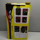 DSLEAF Tactical Gun Range Bag for 4 Handguns, Pistol Shooting Range Bag with 6X Magazine Slots and Extra Pockets for Ammo and Essentials (Black)