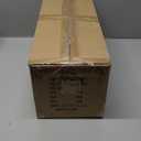 3 Pack White Frost Glass Shade Replacements, Globe Glass Lamp Shade Covers for Light Fixtures, 1.65 Inch Fitter Globes Lampshades for Wall Sconces Chandelier Pendant Lights Bath Vanity Lights