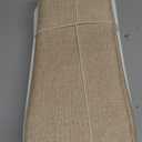 Kntiwiwo Small Fabric Storage Bins, 15x6x5 inch Narrow Storage Baskets 4-Pack Long Storage Basket for Organizing with Handles, Decorative Basket for Closets, Shelves, Toilet Paper, Beige