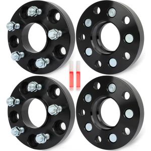 ECCPP 4PCS change bolt pattern from 5X5 to 5X4.5 Wheel Adapters Hub Centric Conversion 5x127 to 5x114.3 1 inch 5 Lug 1/2" 71.5mm hub for Jeep Grand Cherokee 1999-2010| for Jeep Wrangler JK 2007-2018