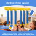 Falling Game Stick Family Games for Adults and Kids Travel Party Reaction Time Training Hand Eye Coordination Reflex Sticks Basketball Drop Hand Speed Challenge by Outdoor Yard Fun Handheld Toys