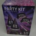 New Years Party Kit - 10 Person - 25 Total Pieces 