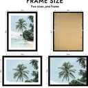 Hongkee 24x32 Poster Frame, Black Wood Style, Wall Mounting