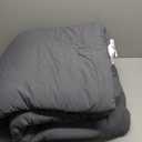 Bedsure Queen Size Comforter Set, Dark Grey Soft Prewashed Bedding for All Seasons, 3 Pieces GentleSoft Warm Down Alternative Bed Set, 1 Lightweight Comforter (90"x90") and 2 Pillowcases (20"x26")