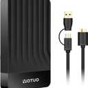 YOTUO Portable External Hard Drive Storage Expansion Mobile HDD USB 3.0 for PC, Mac, Desktop, Laptop, PS4, PS5, Xbox One X/S, Xbox 360, Xbox Series X/S, Office & Game (Black, 500GB)