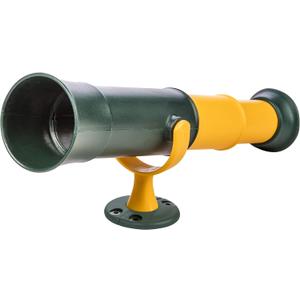 Jack and June Signature Green and Yellow Telescope Playset Attachment Featuring 360 Degree Spin