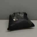 LXKCKJ 12 Ft Round Pool Cover, Solar Pool Covers for Above Ground Pools, Summer Pool Cover Protector with Cover Accessories, PE Tarp Ideal for Waterproof and Dustproof (Black)