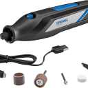 Dremel 7350-5 Cordless Rotary Tool Kit - Includes 4V Li-ion Battery and 5 Rotary Tool Accessories - Ideal for Light DIY Projects and Precision Work