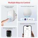 SwitchBot Hub 2 (2nd Gen), work as a WiFi Thermometer Hygrometer, IR Remote Control, Smart Remote and Light Sensor, Link SwitchBot to Wi-Fi (Support 2.4GHz), Compatible with Alexa&Google Assistant