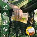 100 Pack 20 oz Clear Plastic Cups with Lids and Straws, Disposable Coffee Cups with Lids, To Go Iced Coffee Cups with Lids, Disposable Cups for Party, Smoothie Cup for Cold Drinks