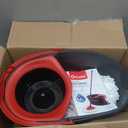 O-Cedar EasyWring Microfiber Spin Mop & Bucket Floor Cleaning System + 2 Extra Refills, Red/Gray