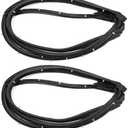 Hoypeyfiy 72325-SDA-A11 Front Driver and Passenger Side Door Seal Rubber Gasket Weatherstrip, Replacement for Honda Accord Sedan 2003 2004 2005 2006 2007