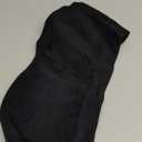 Strapless Bras for Women, S-XL, Non-Slip Silicone Padded Bandeau Bra with Free Clear Strap, Wireless Tube Top Bralette (Black, XL)