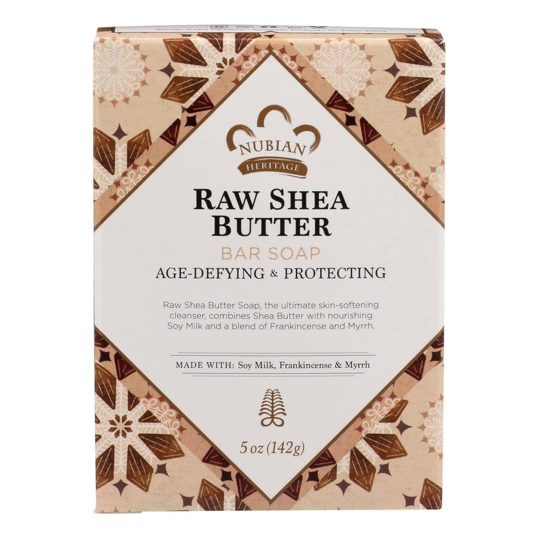Bar Soap Raw Shea Butter 5 Oz By Nubian Heritage (5 Ounce (Pack of 1))