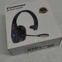 Conambo Noise Cancelling Bluetooth Headset V5.1, 35Hrs HD Talktime CVC8.0 Dual Mic Hands-Free Wireless Headset, Bluetooth Headphones with Mute Button for Cell Phones Business Home Office Trucker