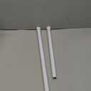 White Tension Curtain Rod for Windows 28 to 48 inch Adjustable Expandable Pressure Spring Curtain Rod No Drilling Curtain Rod for Bedroom Doorway Closet Door