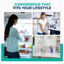 PUR PLUS 30-Cup Water Filter Dispenser with 1 Lead-Reducing PUR PLUS Filter, Dishwasher Safe, Powerful Filtration, Large Capacity with Slim, Space-Saving Design, White (DS1811Z)