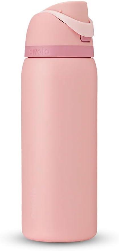 Owala FreeSip Rose Quartz Water Bottle, 32 oz