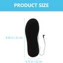 Heated Insoles: 1 Pair Rechargeable Heating Insole, Electric Foot Warmer, Control Foot Warmers for Men Women