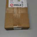 Paclord Small 6" x 9" Reclosable Poly Zip Seal Lock Bag 8 Mil Thickness, 20 Clear Resealable Bags with Extra Durability, Waterproof Heavy Duty Bags