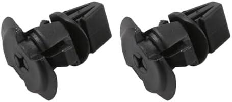 RLB-HILON 2PCS Grille Retainer Clips Compatible with Chevy Silverado Suburban Tahoe 1999 to 2006 Year, for GMC Sierra 1500 2500 3500 Yukon 99 to 06 Year, for Grill Clip 15764320 15025531