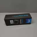 Neck Pillow for Sleeping, Travel Pillow, Camping Pillow, Ergonomic Memory Foam Compressible Medium Firm, Ideal for Home, Bedroom, Office and Camping (Light Blue, M) (M-17.7x12x4/3 In)