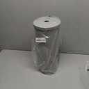 iDesign Freestanding Toilet Paper Canister with Lid for 3 Extra Rolls, Gray, Made in USA (Pack of 1)