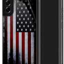 ZHEGAILIAN for Samsung Galaxy S22 Plus Case, Military-Grade Protection, All-Around Shockproof Corners, Anti-Scratch Phone Case for Samsung Galaxy S22 Plus - Old Flag