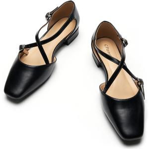 C.Paravano Sandals for Women | Women Flats Dress Shoes | Mary Jane for Women | Flats Shoes Women Dressy (10.5)