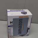 Hyvance Smart Fried Egg Cooker, Automatic Fried Egg Maker for 6 Features like Sunny Side Up, Over Easy, Fully Cooked & More. Auto Power Off, Alarm, Round Shape, Non Stick Coating (Black)