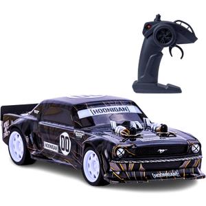 Flybar Hoonigan, Mustang Remote Control Car for Kids RC Car, RC Cars, Race Car, 3.7V, 2.4 GHz, Detailed Replica Design, USB Rechargeable Battery Included, 1:32 Scale, 100 ft Range, 4 Mph Flybar Hoonigan, Mustang Remote Control Car for Kids RC Car, RC Cars, Race Car, 3.7V, 2.4 GHz, Detailed Replica Design, USB Rechargeable Battery Included, 1:32 Scale, 100 ft Range, 4 Mph