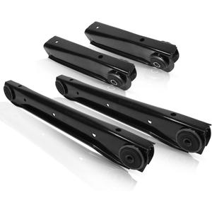 Upper & Lower Rear Trailing Arms With Bushings Suspension Kit For 1978-1988 Chevrolet Monte Carlo Malibu Oldsmobile Cutlass Pontiac Grand Prix