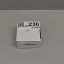 0-30PSI Stainless Steel Liquid Filled Pressure Gauge, 2.5" Dial Size, 1/4" NPT Back Mount, with Rubber Protective Sleeve, for Tube, Water Pump, Gas, Liquid, Pressure Test