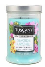 Tuscany Limited Edition Scented Jar Candle Seaside 8 Oz