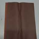 Doublefire 12 Pieces 0.8mm Thickness 8x12 Inch Faux Leather Fabric Sheets Cotton Back for Leather Bows and Earrings Making, Each Color One Sheet, in Total 12 Sheets