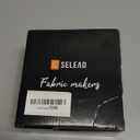 SELEAD 24 Fabric Markers Permanent for Clothes - Colored Fine Tip Waterproof Non Toxic Art Drawing Marker Pens Set for T-Shirts, Bags, Textile, Canvas, Shoes, 24 Count (Pack of 1)