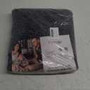 PURRUGS Dirt Trapping Door Mat 24" x 35.5", Non-Slip Machine Washable Entry Rug, Shoe Scraper, Dog Doormat, Super Absorbent Welcome Mat for Front & Back Door, Muddy Shoes & Paws, Bluish Grey-Black